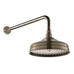 Chatsworth 1928 Antique Brass Traditional Shower With Concealed Valve + 8" Head -Shower Essence ch24vabpk1d1