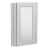 Chatsworth Corner Mirror Cabinet Grey -Shower Essence cnrmcabgry l