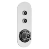 Hudson Reed Topaz Black Traditional Two Outlet Push-Button Shower Valve -Shower Essence cpb6311 l