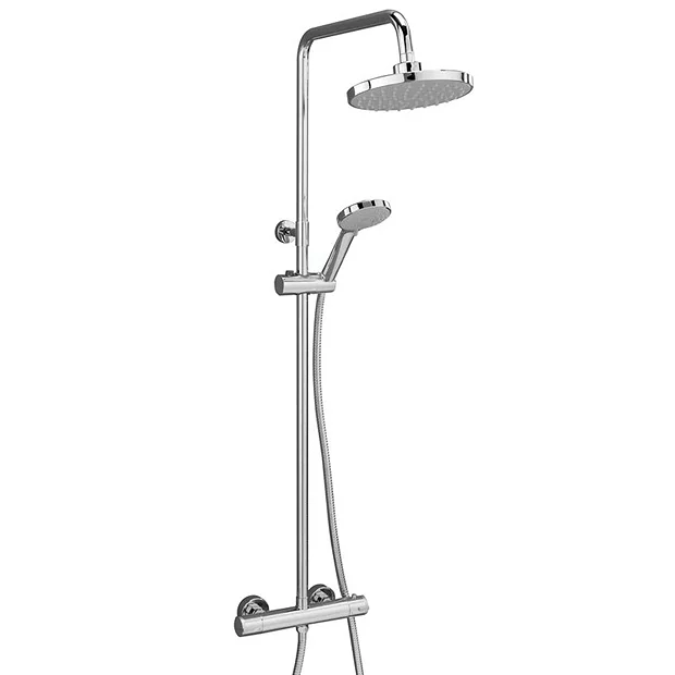Cruze Modern LED Thermostatic Shower - Chrome 7 Cruze Modern LED Thermostatic Shower - Chrome - Image 5