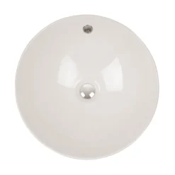 Crosswater Castellon 430mm Carrara Marble/White Countertop Basin -Shower Essence ct0012bscm d1