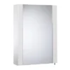 Tavistock Detail Single Door Mirror Cabinet - Gloss White -Shower Essence de47w l