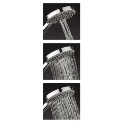 Crosswater - Dial Central 2 Control Bath Valve With 3 Mode Handset And Bath Filler Waste -Shower Essence dialcent7 d1n 1