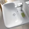 Duravit DuraStyle 1TH Basin + Full Pedestal -Shower Essence ds551thfp d2