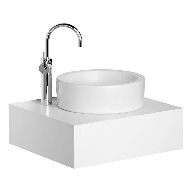 Ideal Standard White Round 40cm 0TH Vessel Basin 5 Ideal Standard White Round 40cm 0TH Vessel Basin - Image 3