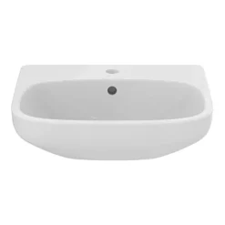 Ideal Standard I.Life A 500mm 1TH Semi-Recessed Basin -Shower Essence e246701 d3