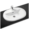 Ideal Standard Connect Oval 1TH Inset Countertop Basin