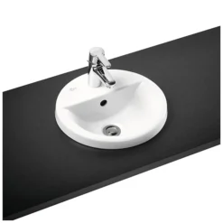 Ideal Standard Connect Sphere 1TH Inset Countertop Basin