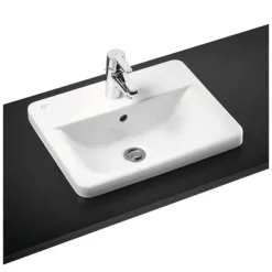 Ideal Standard Connect Cube 1TH Inset Countertop Basin