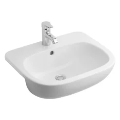 Ideal Standard Jasper Morrison 55cm 1TH Semi-Countertop Washbasin 5 Ideal Standard Jasper Morrison 55cm 1TH Semi-Countertop Washbasin -Shower Essence e620601 l