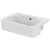 Ideal Standard Concept Space Cube 50cm 1TH Semi-Countertop Basin (Left Hand) -Shower Essence e779801 d1