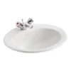 Armitage Shanks Sandringham 21 50cm Inset Countertop Washbasin 1 Armitage Shanks Sandringham 21 50cm Inset Countertop Washbasin -Shower Essence e895201 l