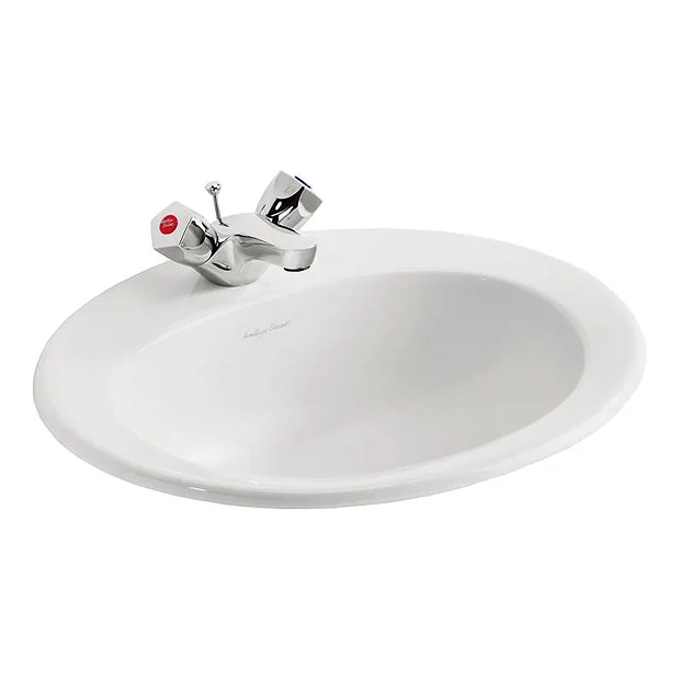 Armitage Shanks Sandringham 21 50cm Inset Countertop Washbasin 3 Armitage Shanks Sandringham 21 50cm Inset Countertop Washbasin