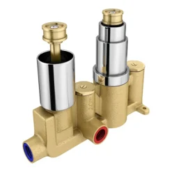 Chatsworth 1928 Traditional Twin Concealed Shower Valve -Shower Essence egaz34atv nd1