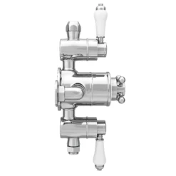 Chatsworth 1928 Traditional Triple Exposed Thermostatic Shower Valve -Shower Essence egly25v n d1