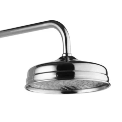 Chatsworth Thermostatic Shower Bar Valve With Rigid Riser & Fixed Head -Shower Essence egtck11 d1