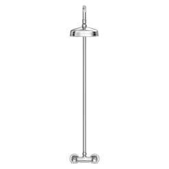 Chatsworth Thermostatic Shower Bar Valve With Rigid Riser & Fixed Head -Shower Essence egtck11 d3