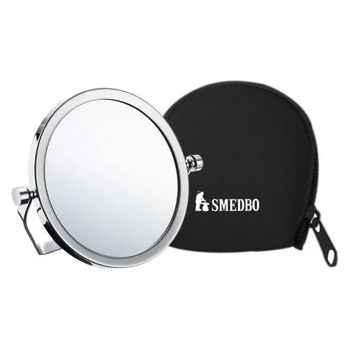 Smedbo Outline Travel Shaving/Make Up Mirror - Polished Chrome 3 Smedbo Outline Travel Shaving/Make Up Mirror - Polished Chrome