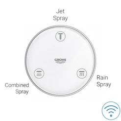 Grohe Grohtherm SmartConnect Round Shower Set