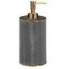 Toreno Grey Marble Brass Effect Lotion/Soap Dispenser -Shower Essence gmbdl