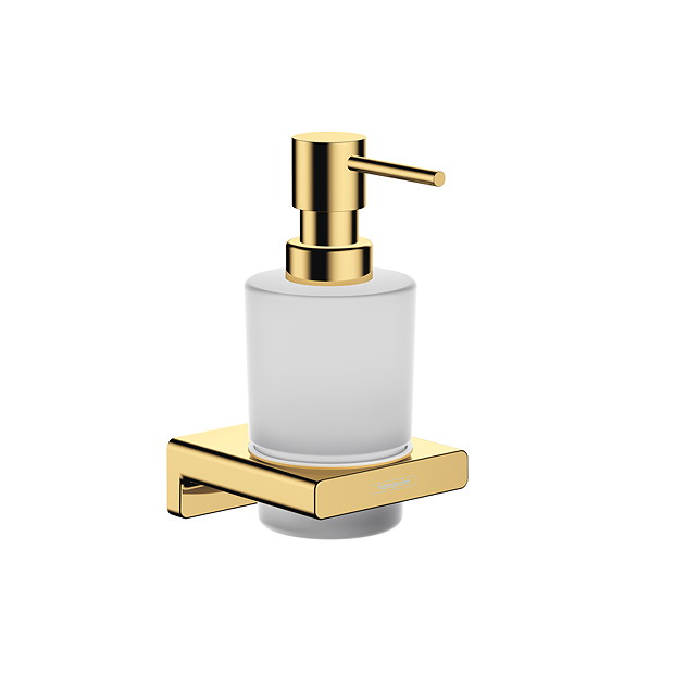 Hansgrohe AddStoris Polished Gold Optic Soap Dispenser 4 Hansgrohe AddStoris Polished Gold Optic Soap Dispenser - Image 2