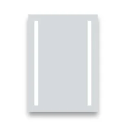 Brooklyn 500 X 700mm Battery Operated Illuminated LED Mirror -Shower Essence gs5x7bt d1n