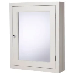 Roper Rhodes Hampton 565mm Mirror Cabinet - Chalk White