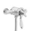 Heritage - Ryde Dual Control Exposed Mini Valve With Bottom Outlet - Chrome -Shower Essence heritagerhylanddualcontrolexposedminivalvewithbottomoutletchromel