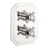 Crosswater Belgravia Nickel Crossbox 3 Outlet Trim Set -Shower Essence hgcb1000lbpn l