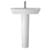 Hudson Reed Maya Basin 1TH + Full Pedestal (3 Size Options) -Shower Essence hrmayabasinped