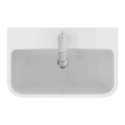 Ideal Standard I.Life S Compact 1TH Washbasin + Full Pedestal -Shower Essence isil60sp d1 1