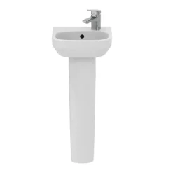 Ideal Standard I.Life A 350mm 1TH Handrinse Basin + Full Pedestal -Shower Essence isila35fp d3