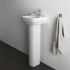 Ideal Standard I.Life A 350mm 1TH Handrinse Basin + Full Pedestal