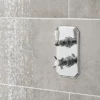 Nuie Edwardian Twin Concealed Thermostatic Shower Valve -Shower Essence ity316 d1