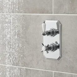 Nuie Edwardian Twin Concealed Thermostatic Shower Valve