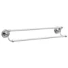 Smedbo Villa - Polished Chrome Double Towel Rail -Shower Essence k2364l