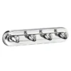 Smedbo Villa Quadruple Towel Hook - Polished Chrome -Shower Essence k259 l