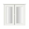 Heritage Caversham Double Door Mirror Wall Cabinet - Chantilly -Shower Essence kchdmwu