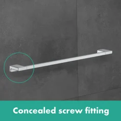 Hansgrohe AddStoris Chrome Single Towel Rail 8 Hansgrohe AddStoris Chrome Single Towel Rail -Shower Essence lifestyle cgb l