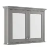 Old London 1050mm Mirror Cabinet - Storm Grey -Shower Essence lon217 l