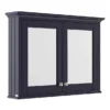 Old London 1050mm Mirror Cabinet - Twilight Blue -Shower Essence lon317 l