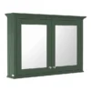 Old London 1050mm Mirror Cabinet - Hunter Green -Shower Essence lon817 l
