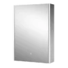 Hudson Reed Meloso 500mm LED Touch Sensor Mirror Cabinet With Shaver Socket -Shower Essence lq093 l2