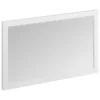 Burlington Framed 120 Mirror - Matt White 1 Burlington Framed 120 Mirror - Matt White -Shower Essence m12ow ln