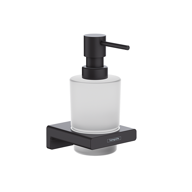 Hansgrohe AddStoris Matt Black Soap Dispenser 4 Hansgrohe AddStoris Matt Black Soap Dispenser - Image 2