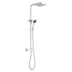 Milan Modern Thermostatic Shower - Chrome -Shower Essence mil002 v2 d1