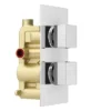 Milan 400mm LED Square Shower Package With Concealed Valve -Shower Essence mil400pk1 new d4