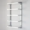 Milan 5 Tier Towel Rack - Chrome -Shower Essence mil5trcd1