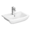 Milan 550mm Semi-Recessed Basin - 1 Tap Hole -Shower Essence milan550mmsemirecessedbasin lrg