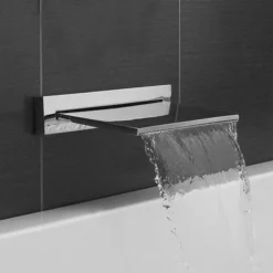 Milan Modern Shower Package (Fixed Head, Riser Rail Kit + Bath Spout) -Shower Essence milanmodernshowerpackagefixedheadriserrailkitbathspout detail2